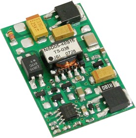 Источник питания DC-DC, 4 Вт, вход 18...72В DC, выход 3,3В/1,2А, изоляция 1500В DC, открытая плата 40,6х25,4х8,1мм, -25…+70С | код NSD05-48S3 | MeanWell Источник питания DC-DC, 4 Вт, вход 18...72В DC, выход 3,3В/1,2А, изоляция 1500В DC, открытая плата 40,6х25,4х8,1мм, -25…+70С | код NSD05-48S3 | MeanWell