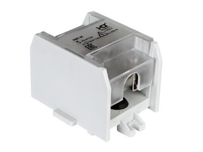 Распределительный блок проходной РБП 95 (1х95-4х16 мм2) 232/100А HLT | код 081-07-11 | HLT Распределительный блок проходной РБП 95 (1х95-4х16 мм2) 232/100А HLT | код 081-07-11 | HLT