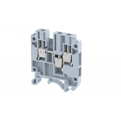 Клемма проходная винтовая 4 мм2, на 3 подключения, хаки KUT4-1X2(K) | код 1103050006 | Elmex Клемма проходная винтовая 4 мм2, на 3 подключения, хаки KUT4-1X2(K) | код 1103050006 | Elmex