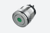 TS6A100-0AM40-R20/P02 Кнопка TS6A, плоская, плав. нажатие,момент.действие, маркировка КРУГ , 2НО, син., шт | код TS6A100-0AM40-R20/P02 | SUPU