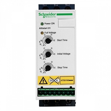 Устройство плавного пуска ATS01 6A 380-415В (max 44) |  код. ATS01N206QN |  Schneider Electric