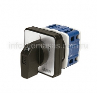 Переключатель двухпозиционный (0-1), 3 полюса+нейтраль, 16А | код PSA016AK831S | EMAS