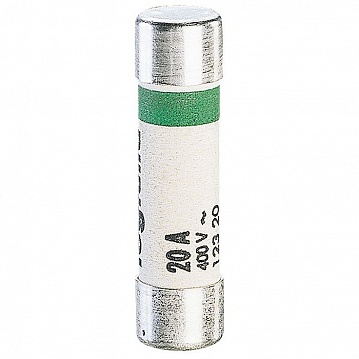 Бытовой цилиндрический предохранитель - 8,5x31,5 мм² - без индикатора - 20 A |  код. 012320 |  Legrand