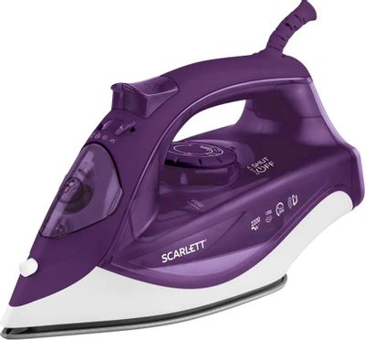 Утюг Scarlett SC-SI30K51 2200Вт фиолетовый/белый | код 1587923 | SCARLETT Утюг Scarlett SC-SI30K51 2200Вт фиолетовый/белый | код 1587923 | SCARLETT