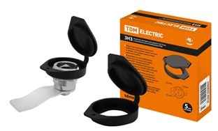 Защитная накладка для замков ЗНЗ 22х19 мм с возможностью опломбировки IP65 TDM | код SQ0825-0010 | TDM Защитная накладка для замков ЗНЗ 22х19 мм с возможностью опломбировки IP65 TDM | код SQ0825-0010 | TDM