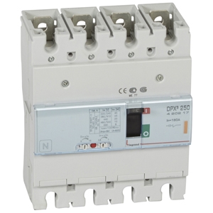 Автоматический выключатель DPX3 250 - термомагнитный расцепитель - 25 кА - 400 В~ - 4П - 160 А | код. 420217 | Legrand 