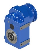 Насадной редуктор FA42 (i=10.04) вал вх./вых. 24/30 мм | код BFA42C(1/10.04)DSTN3H1 | INNOVARI