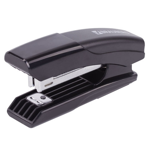 Степлер №10 BRAUBERG Black Jack, до 18 листов, антистеплер, черный, 227763 | код 227763 | BRAUBERG Степлер №10 BRAUBERG Black Jack, до 18 листов, антистеплер, черный, 227763 | код 227763 | BRAUBERG