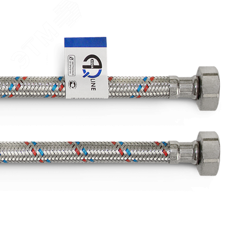 Подводка гибкая для воды 1/2' ВВ 400см латунь | код 2356 | AQUALINK Подводка гибкая для воды 1/2' ВВ 400см латунь | код 2356 | AQUALINK