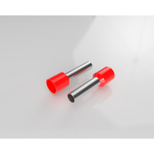 Наконечник кабельный, трубчатый, изолированный, удлиненный, S=10мм, L=28мм, красный | код 06.600.3227.0 | Wieland Наконечник кабельный, трубчатый, изолированный, удлиненный, S=10мм, L=28мм, красный | код 06.600.3227.0 | Wieland