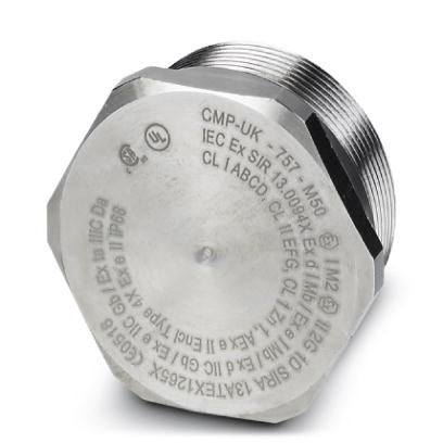 Резьбовой колпачок A-EXSH-M63-68L-N-S | код 1411115 | PHOENIX CONTACT Резьбовой колпачок A-EXSH-M63-68L-N-S | код 1411115 | PHOENIX CONTACT