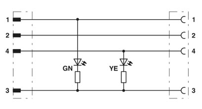 Кабель для датчика / исполнительного элемента SAC-4P-MS/2,0-170/M 8FR-2L SCO | код 1538733 | PHOENIX CONTACT Кабель для датчика / исполнительного элемента SAC-4P-MS/2,0-170/M 8FR-2L SCO | код 1538733 | PHOENIX CONTACT