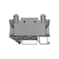 Клемма измерительная для вставных изолированных перемычек винтовой зажим; 2 точки подключения; 6кв.мм сер. DKC TUR-6-T-HV