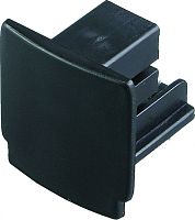 Заглушка черного цвета (торцевая крышка) | код 2909000420 | СВЕТОВЫЕ ТЕХНОЛОГИИ