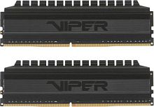 Память DDR4 2x8GB 3600MHz Patriot PVB416G360C8K Viper 4 Blackout RTL Gaming PC4-28800 CL18 DIMM 288-pin 1.35В с радиатором Ret | код 1790717 | PATRIOT