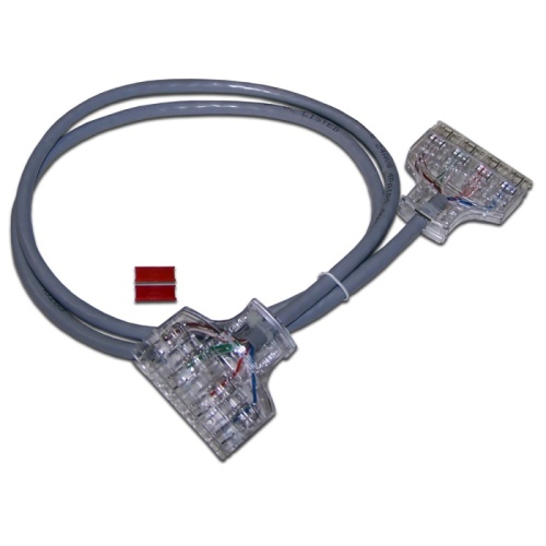 Патч-корд S110P4-S110P4, кат. 6, 2.0 метра | код LAN-P4-P4-2.0/6 | LANMASTER