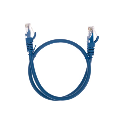 Патч-корд U/UTP, CAT 6, RJ45-RJ45, 26AWG, LSZH, синий, 0,5м REXANT | код 02-0294-05 | REXANT Патч-корд U/UTP, CAT 6, RJ45-RJ45, 26AWG, LSZH, синий, 0,5м REXANT | код 02-0294-05 | REXANT