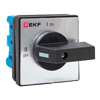 Переключатель кулачковый ПК-2-13 16А 3P «ВКЛ-ВЫКЛ» IP65 EKF | код pk-2-13-16-65 | EKF