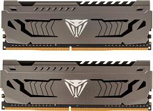 Память DDR4 2x8GB 3200MHz Patriot PVS416G320C6K Viper Steel RTL Gaming PC4-25600 CL16 DIMM 288-pin 1.35В single rank с радиатором Ret | код 1134491 | PATRIOT