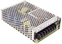 Источник питания AC-DC, 100Вт, вход 88…264В AC, 47…63Гц / 125…373 В DC, выход 15В/7A, рег. вых 14.25…16.5 В , изоляция 3000В AC, в кожухе 159х97х38мм, -20…+70С | код RS-100-15 | MeanWell