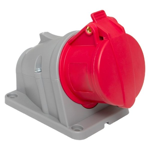 Розетка стационарная наружная 114 3Р+РЕ 16А 380В IP44 EKF PROXIMA | код ps-114-16-380-PRO | EKF фото 2