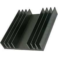 Радиатор охлаждения RUICHI BLA059-100, алюминиевый | код 65525 | Ruichi