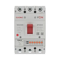 Выключатель автоматический в литом корпусе MGS250N 3P 50-125А 36кА с электронным расцепителем ETS YON MGS250N-3ETS0125