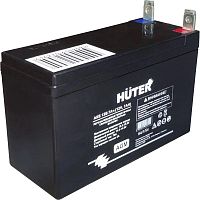 Батарея аккумуляторная АКБ 12В 7А.ч для бензиновых генераторов с электрическим запуском | код 64/1/54 | HUTER
