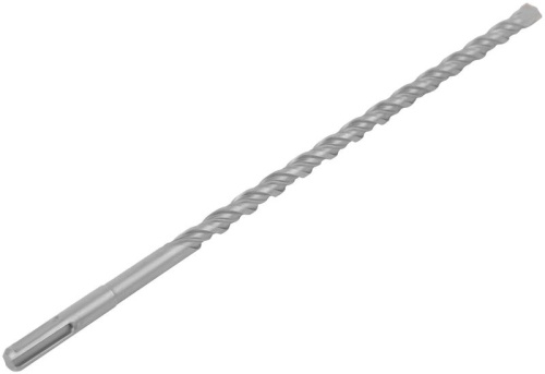 Бур по бетону SDS PLUS профи W-образная вставка двойная спираль 10х310мм FIT 32833 фото 6