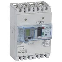 Автоматический выключатель DPX3 160 - термомагн. расц. - с диф. защ. - 50 кА - 400 В~ - 4П - 40 А | код. 420152 | Legrand 