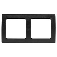 Стокгольм Рамка 2-местная черная PROxima | код EXM-G-303-30 | EKF