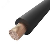 Кабель гибкий сварочный КГтп-ХЛ 1х10 кв. мм, длина 10 метров, REXANT | код 01-8410-10 | REXANT