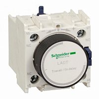 Дополнительный контактный блок с выдержкой времени 0.1…30С |  код. LADT2 |  Schneider Electric