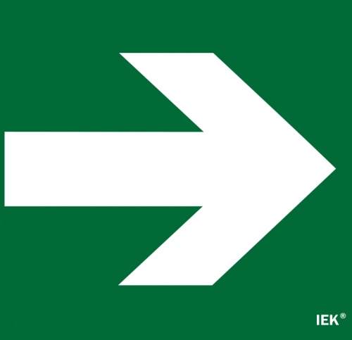 Этикетка самокл. 310х280мм Направляющая стрелка IEK | код LPC10-1-31-28-STR | IEK Этикетка самокл. 310х280мм Направляющая стрелка IEK | код LPC10-1-31-28-STR | IEK