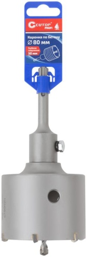 Коронка по бетону SDS Plus, 80 мм, Profi | код 43-880 | FIT фото 3