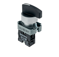 Переключатель, длинная ручка, черный, 2 полож. 1NO, фикс., мет. MTB2-BJZ112 | код 58189 | MEYERTEC