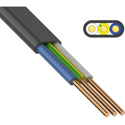 Кабель силовой КГВВ нг(А)LS 3х2.5 ТРТС | код БП-00012416 | ЭлПром