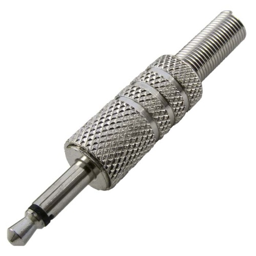 Разъём аудио SZC-0022 3.5 мм mono, металлический | код 107288 | SZC