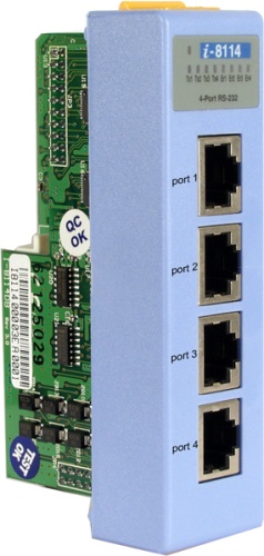 I-8114/C4 CR 4 port RS-232 module include : CA-RJ0903x4 | код 00-06083226 | ICP DAS I-8114/C4 CR 4 port RS-232 module include : CA-RJ0903x4 | код 00-06083226 | ICP DAS