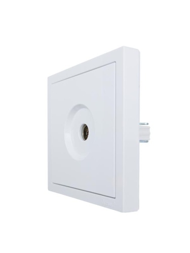 ZIMA Розетка ТВ проходная белая LEZARD | код 704-0288-129 | LEZARD