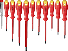 Набор отверток диэлектрических OHT-Otd01-H11 (11шт) ОНЛАЙТ 90562