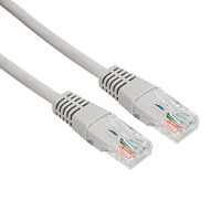REXANT Патч-корд U/UTP, категория 5e, RJ45-RJ45, неэкранированный, LSZH серый, 5 м | код 18-8007 | REXANT