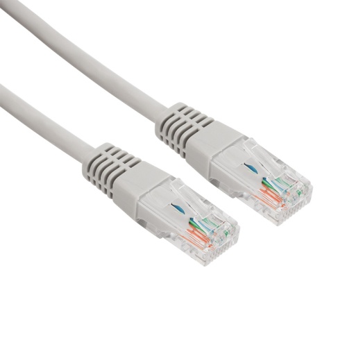 REXANT Патч-корд U/UTP, категория 5e, RJ45-RJ45, неэкранированный, LSZH серый, 5 м | код 18-8007 | REXANT REXANT Патч-корд U/UTP, категория 5e, RJ45-RJ45, неэкранированный, LSZH серый, 5 м | код 18-8007 | REXANT