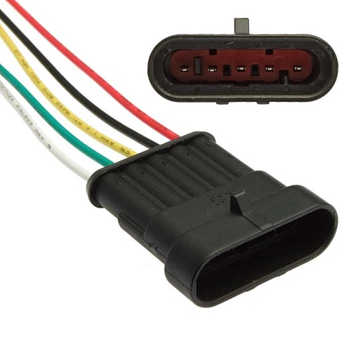 Разъём авт. соединитель RUICHI DJ7051-1..5-11 (18AWG 200 мм), 12/ 24 (DC) В | код 99796 | Ruichi Разъём авт. соединитель RUICHI DJ7051-1..5-11 (18AWG 200 мм), 12/ 24 (DC) В | код 99796 | Ruichi