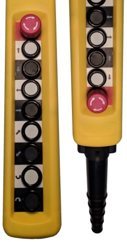 ПКТ-80Б-С(XACA8713.S.BR) (8 кнопок1НО+гриб с фиксацией1НЗ) пульт | код XACA8713.PК.BR | Briswik