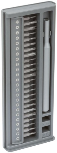 Отвертка с битами для точных работ, 24 CrV бит, пластиковый бокс | код 56194 | FIT фото 7