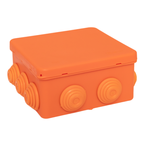 Коробка огнестойкая E45 100х100х50мм с клеммниками 6 полюсов 0,5-6мм2 IP55 HF EKF | код plc-kmfr-100-606 | EKF фото 4