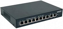 Коммутатор Osnovo SW-20820(120W) (L2) 8x100Мбит/с 2x1Гбит/с 8PoE 120W неуправляемый | код 1681981 | OSNOVO