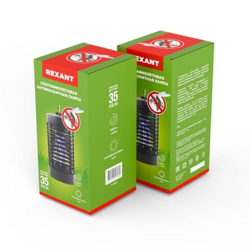 Лампа антимоскитная R 35м, 3Вт/220 В | код 71-0656 | REXANT фото 6