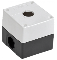 Корпус КП101-Р для кнопок 1 место белый IEK | код BKP10-1-K01-R | IEK